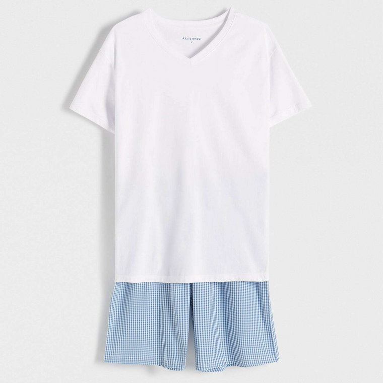 Reserved - Piżama dwuczęściowa - biały