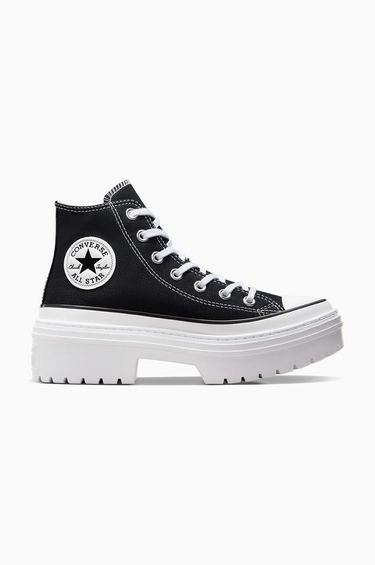 Converse trampki Chuck Taylor All Star Lugged Heel damskie kolor czarny A08258C