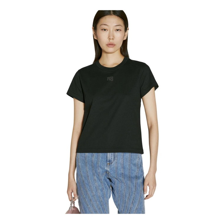 T-shirt z nadrukiem z logo Alexander Wang