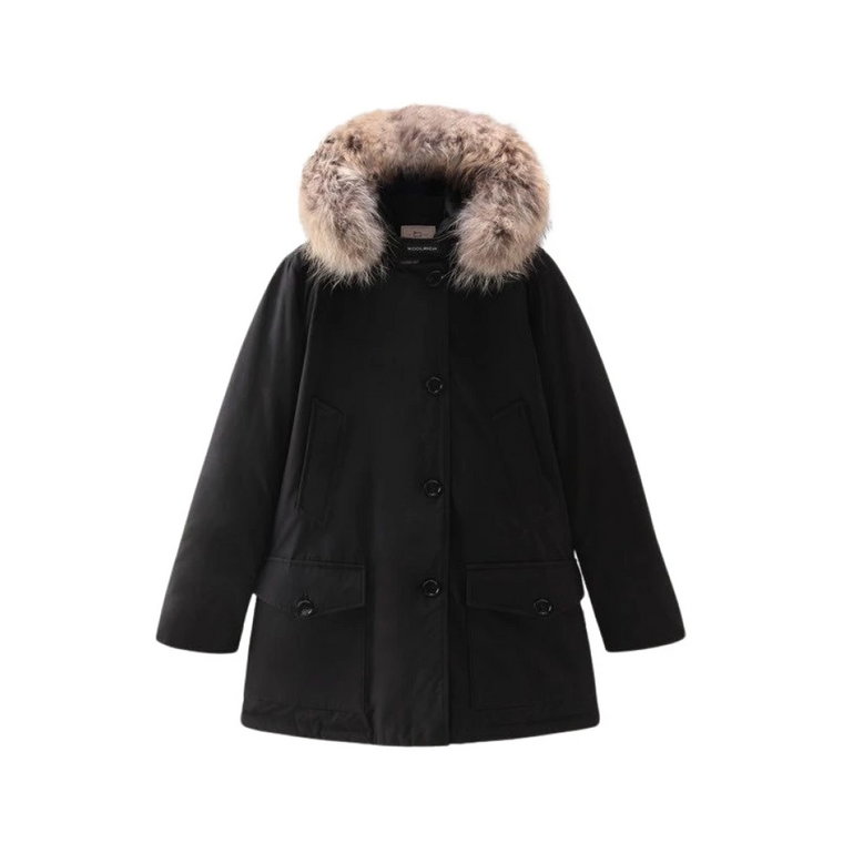 Czarna Parka Woolrich dla Kobiet Woolrich