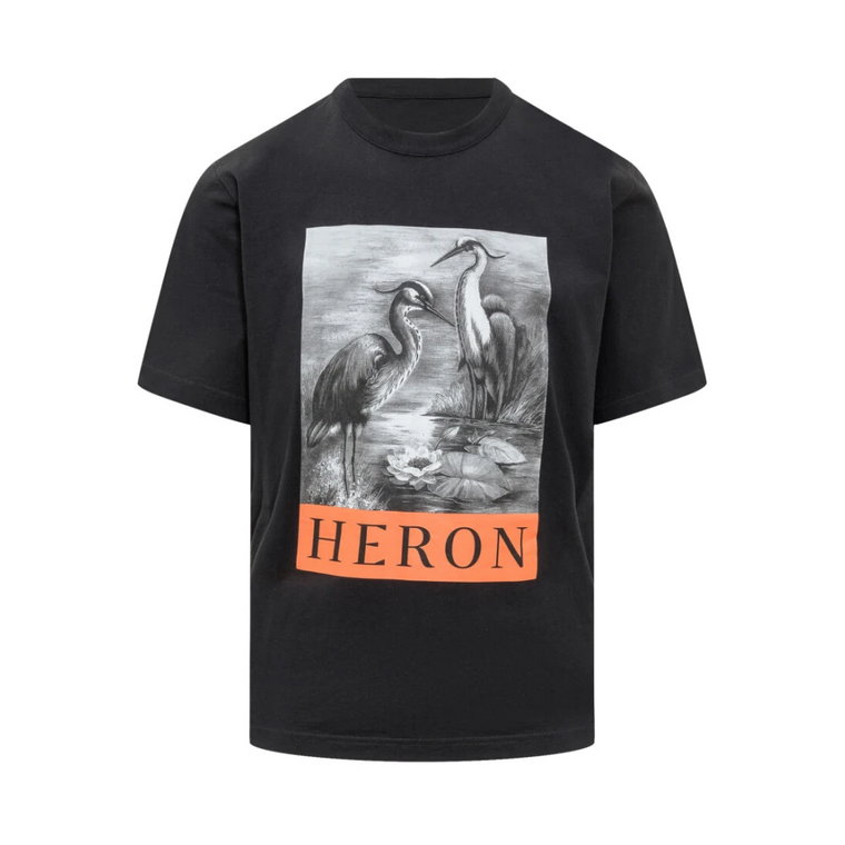 Koszulka z Nadrukiem Graficznym Heron Preston