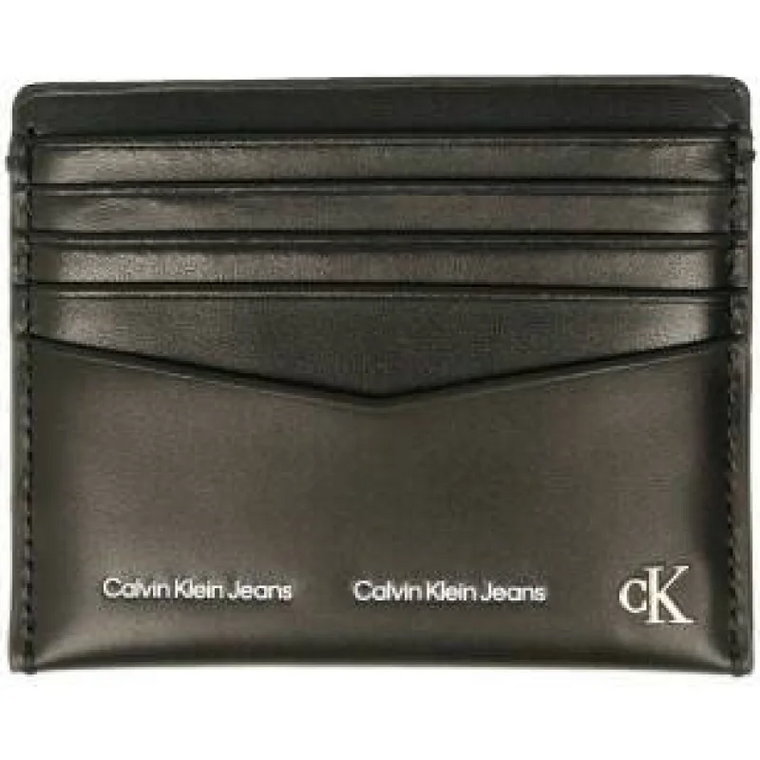 CALVIN KLEIN JEANS Skórzane etui na karty