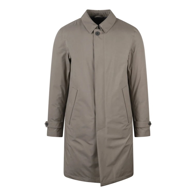 Breasted Coats, Zachowaj ciepło i suchą skórę w tej kurtce z kolekcji Laminar Herno