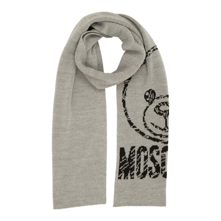 Teddy Bear Wool scarf Moschino