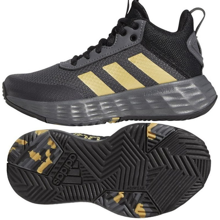 Buty do koszykówki adidas OwnTheGame 2.0 Jr GZ3381 wielokolorowe czarne