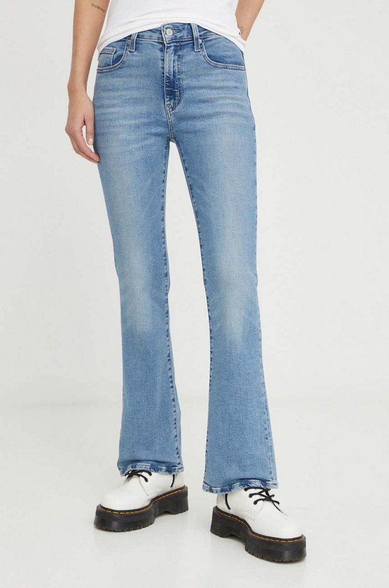 Levi's jeansy 725 HIGH RISE BOOTCUT damskie high waist