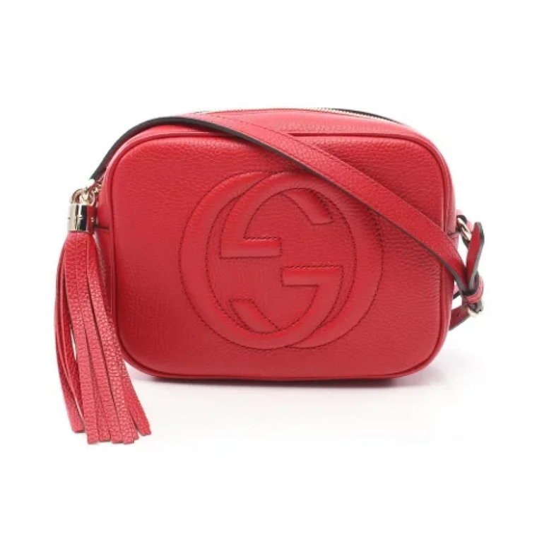 Pre-owned Leather shoulder-bags Gucci Vintage