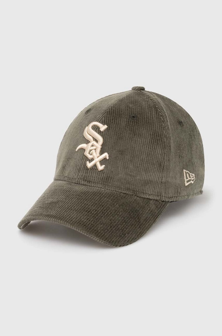 New Era czapka z daszkiem 9Forty Chicago White Sox kolor zielony z aplikacją 60435067