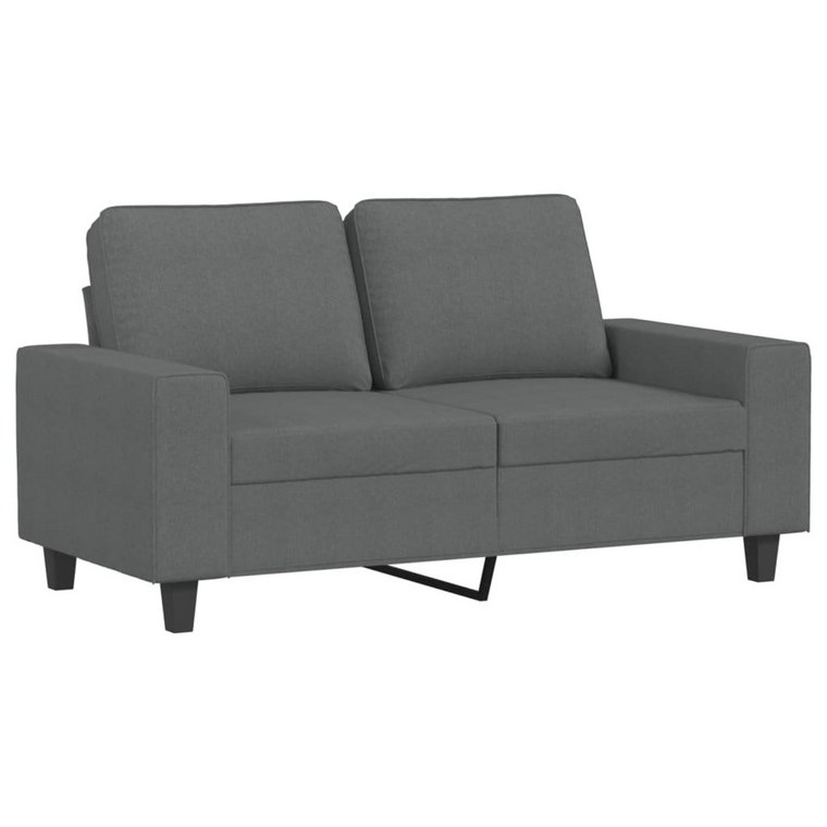 Sofa 2-osobowa, ciemnoszary, 154x77x80 cm / AAALOE