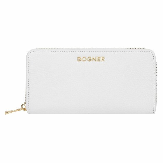 Bogner Andermatt Ela Wallet RFID Leather 18,5 cm white