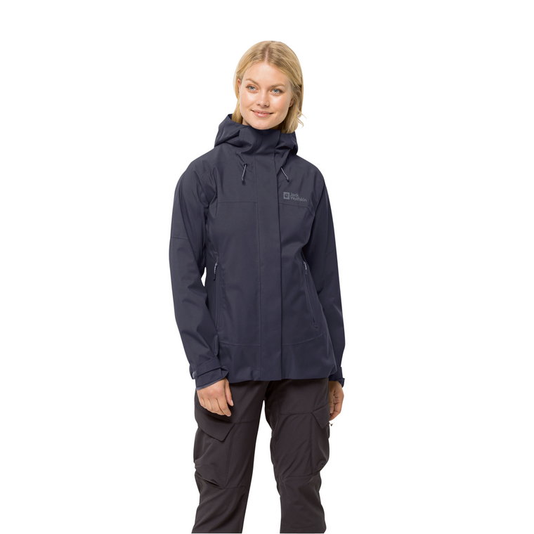 Damska kurtka Jack Wolfskin KAMMWEG 2L JKT W graphite - L