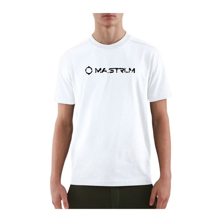 Biała Koszulka Optic Ma.strum