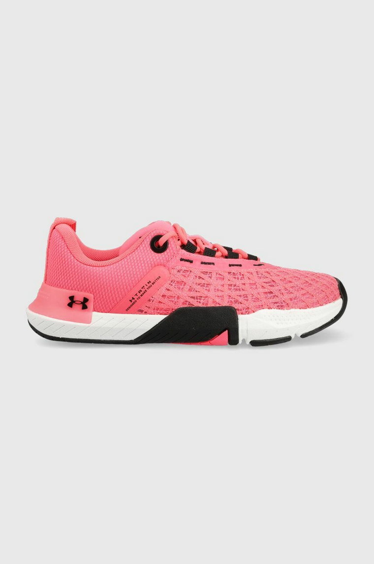 Under Armour buty treningowe TriBase Reign 5 kolor różowy