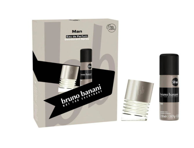 BRUNO BANANI Man Woda Toaletowa - 30ml + Dezodorant - 50ml Zestaw