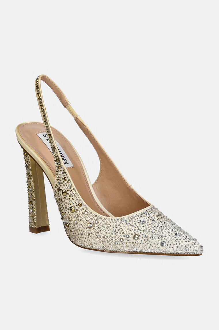 Steve Madden szpilki Fete-R Slingback kolor żółty SM11003434