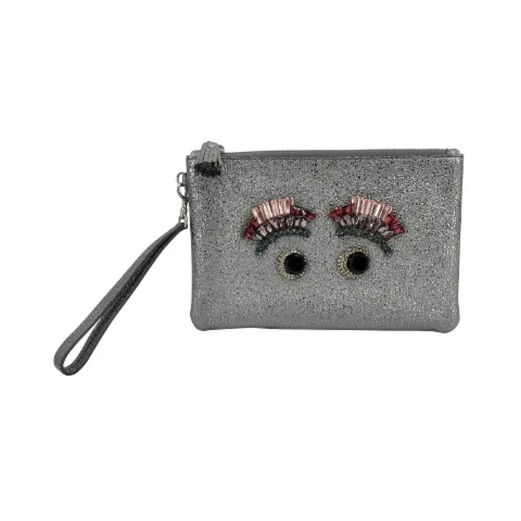 Leather clutches Anya Hindmarch