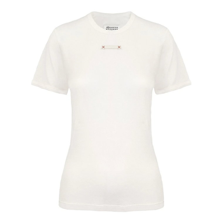 Klasyczna Biała Koszulka dla Kobiet Maison Margiela