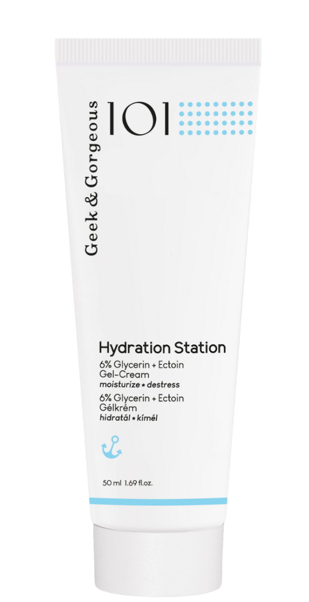 Geek & Gorgeous Hydration Station - intensywnie nawilżający krem-żel 50ml