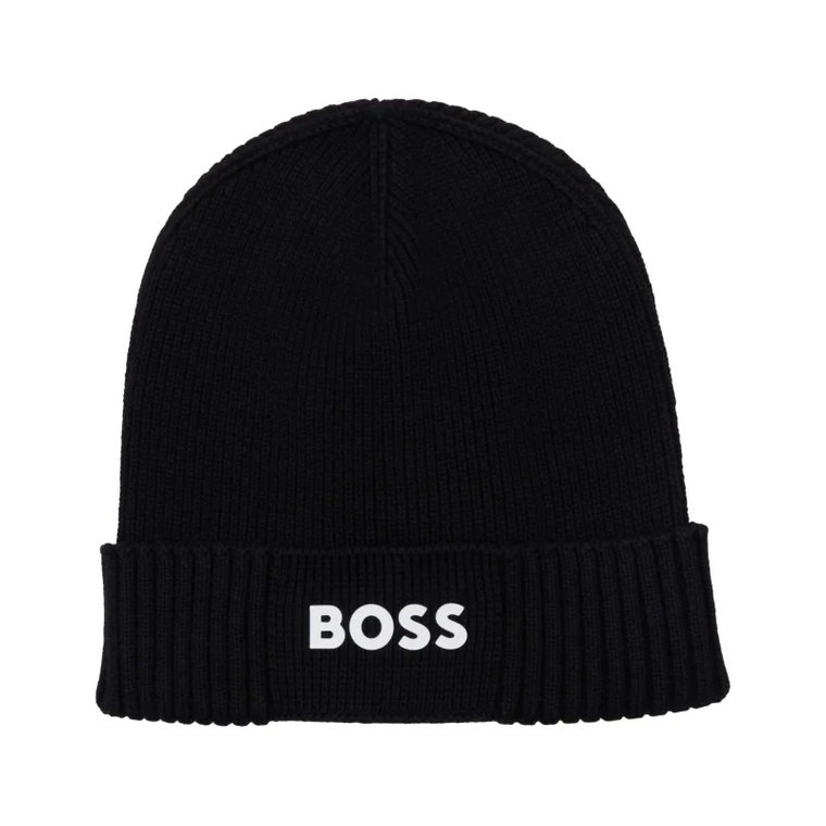 BOSS GREEN Czapka Asic Beanie X | z dodatkiem wełny