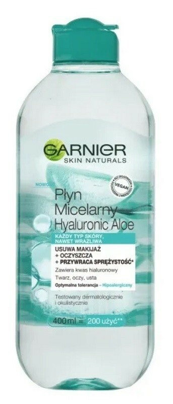 Garnier Skin Naturals Hyaluronic Aloe - Płyn micelarny 400ml