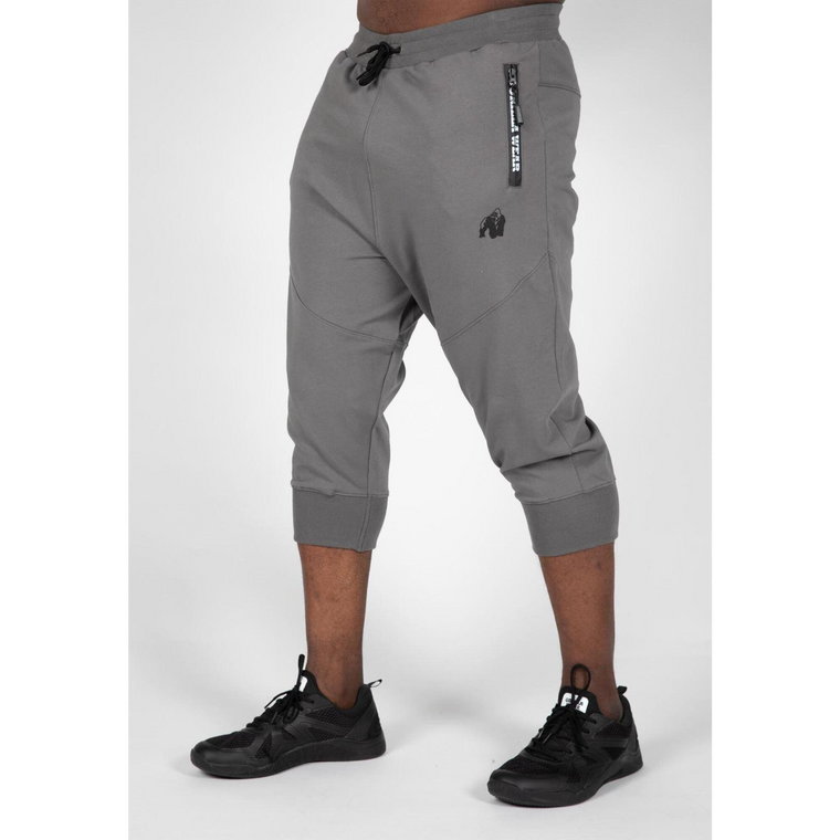 Spodnie fitness męskie 3/4 Gorilla Wear Knoxville Sweatpants