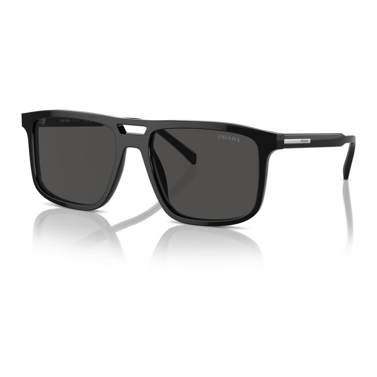 Black/Dark Grey Sunglasses Prada