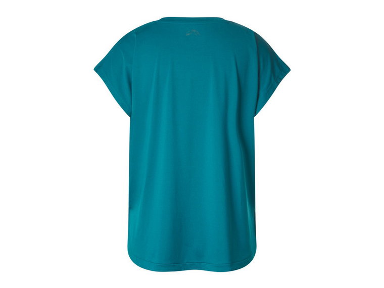 CRIVIT T-shirt funkcyjny damski, hamujący zapach (XS (32/34), Turkusowy)