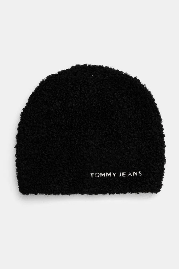 Tommy Jeans czapka kolor czarny  AW0AW17058