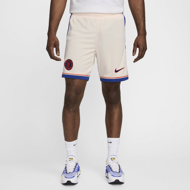 Męskie spodenki piłkarskie Nike Dri-FIT Chelsea F.C. Stadium 2024/25 (wersja wyjazdowa)  replika - Brązowy