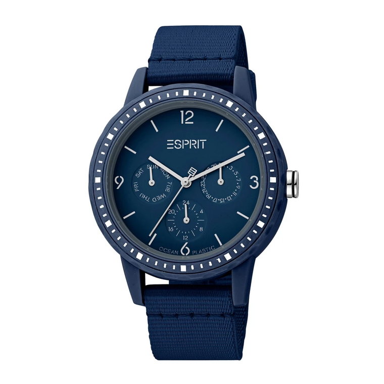 Niebieski Damski Zegarek Modowy Esprit