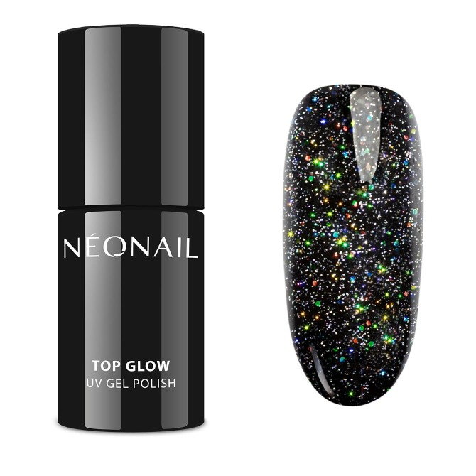 NeoNail Top Glow top hybrydowy Multicolor Holo 7.2ml