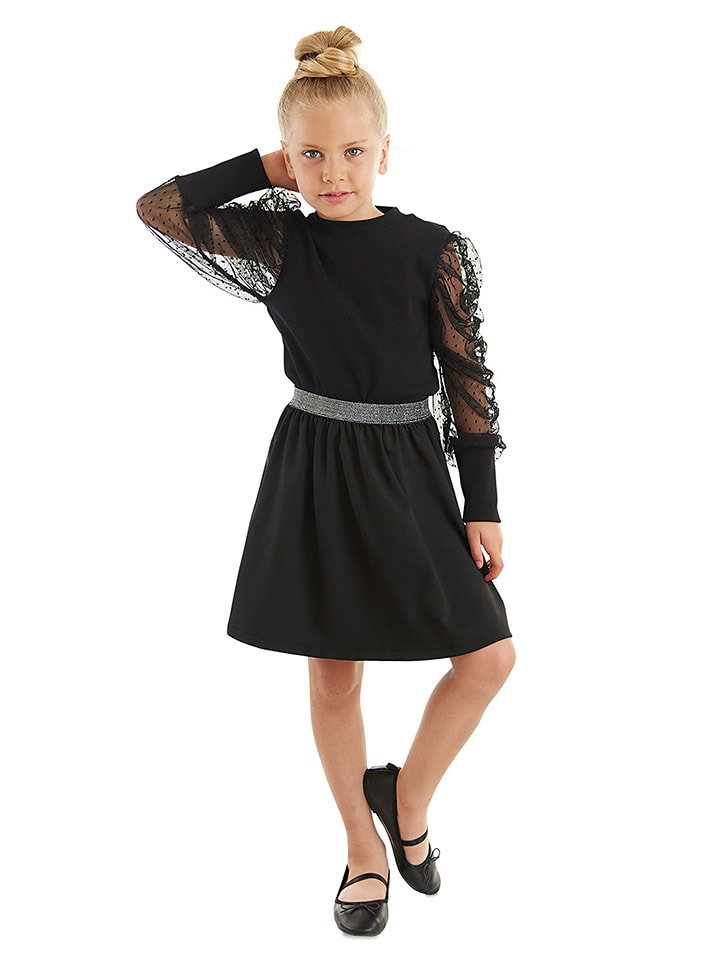 Denokids 2-częściowy zestaw "Black Tulle" w kolorze czarnym