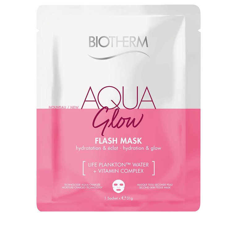 Biotherm, Aqua Super Mask Glow, maseczka płócienna, 31 g