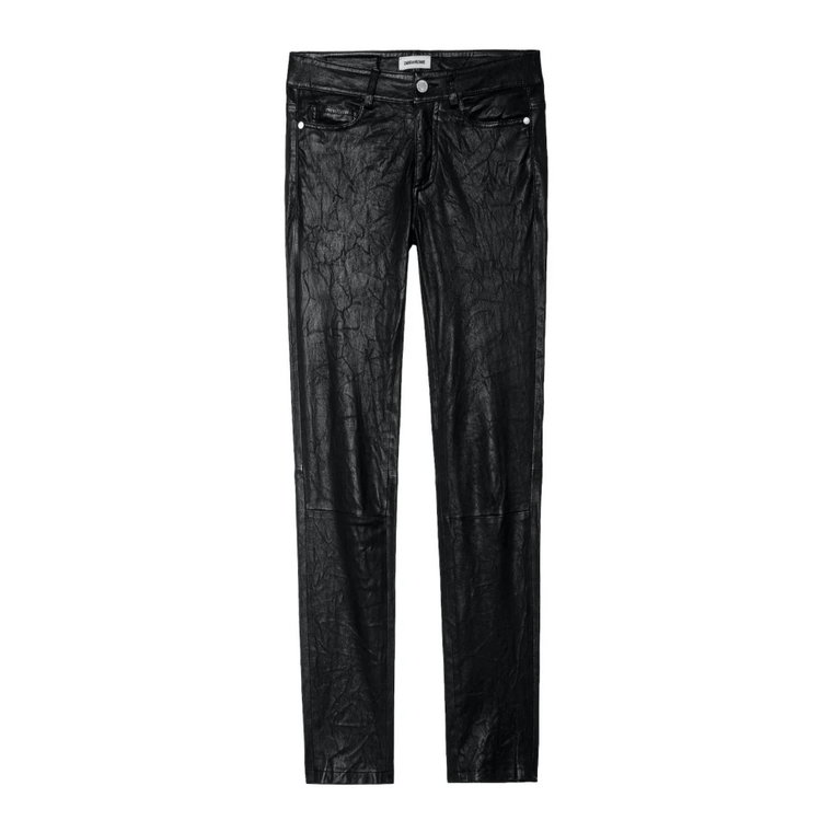 Leather Trousers Zadig & Voltaire