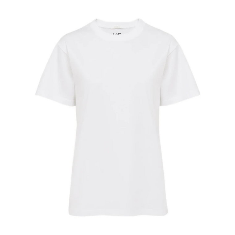 Bawełniana T-Shirt z Okrągłym Dekoltem - Ulepszenie Chloé