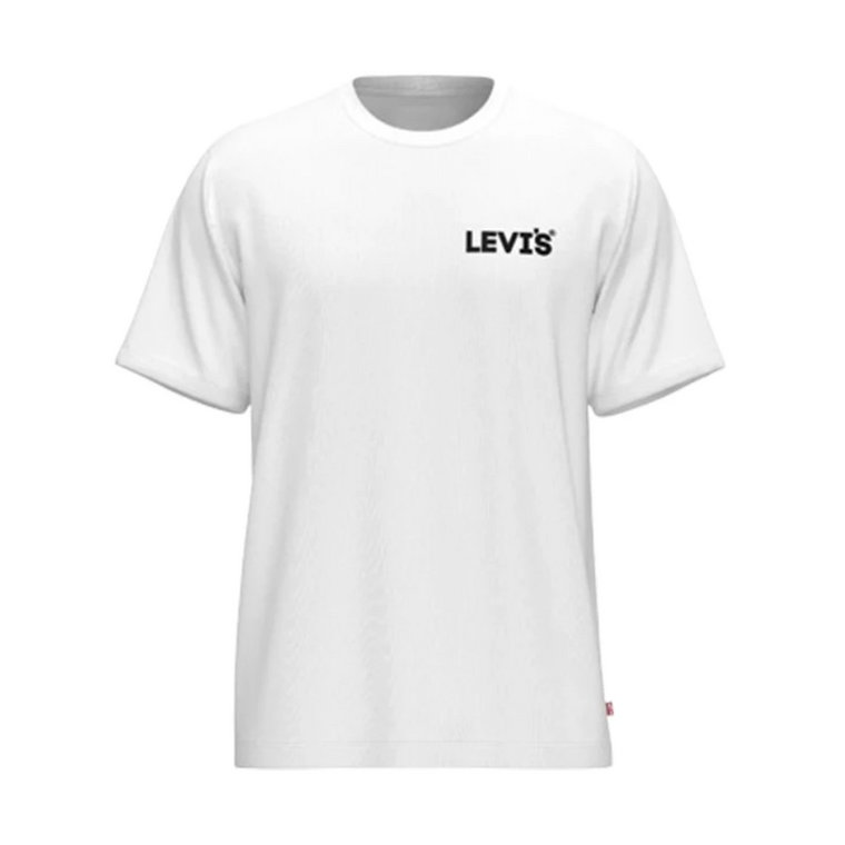 Koszulka z nadrukiem w luźnym kroju (Biały) Levi's