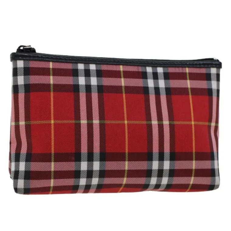 Pre-owned Canvas pouches Burberry Vintage