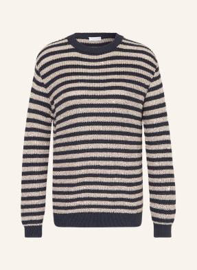 Brunello Cucinelli Sweter Z Cekinami blau