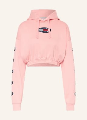 Tommy Jeans Krótka Bluza Z Kapturem pink