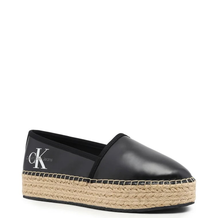 CALVIN KLEIN JEANS Espadryle FLATFORM