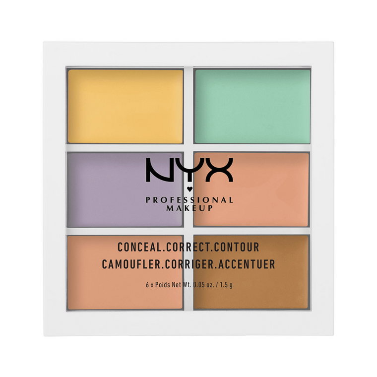 NYX 3C Palette Conceal Correct Contour Paleta korektorów do twarzy