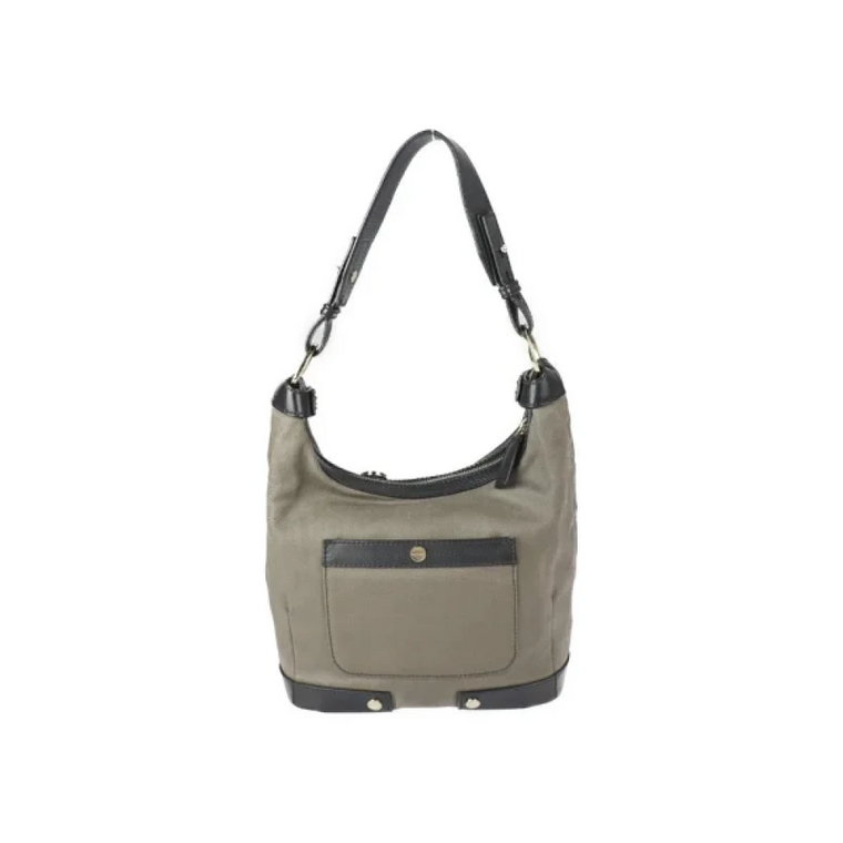 Pre-owned Canvas shoulder-bags Bvlgari Vintage