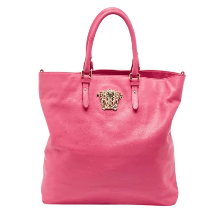 Pre-owned Leather handbags Versace Pre-owned