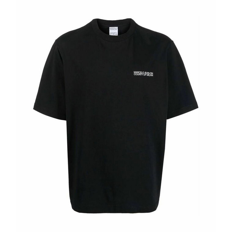 Ss22 Bawełniany T-Shirt Marcelo Burlon