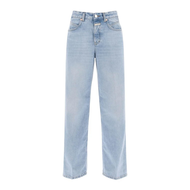 Luźne jeansy z zwężanym krojem Closed