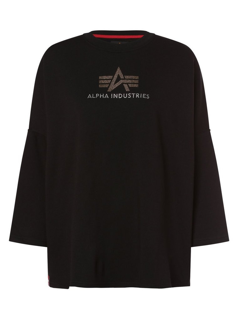 Alpha Industries - Damska bluza nierozpinana, czarny