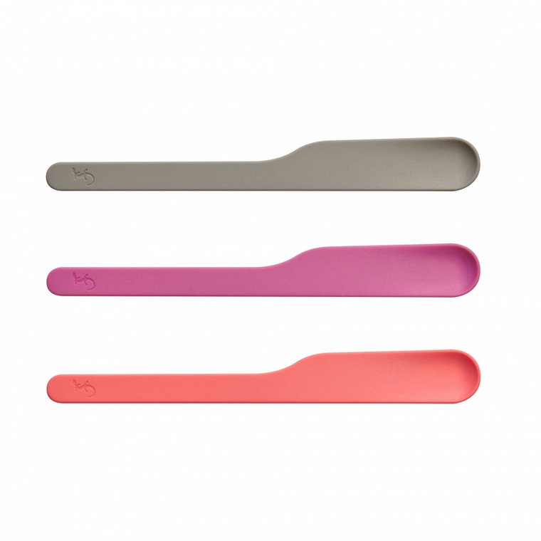 Noże śniadaniowe, 3 szt., silikon, 16 cm kod: LU-00070283