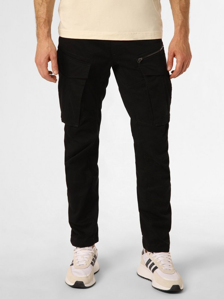 G-Star RAW - Spodnie męskie  Rovic Zip, czarny