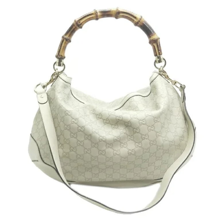 Pre-owned Leather handbags Gucci Vintage