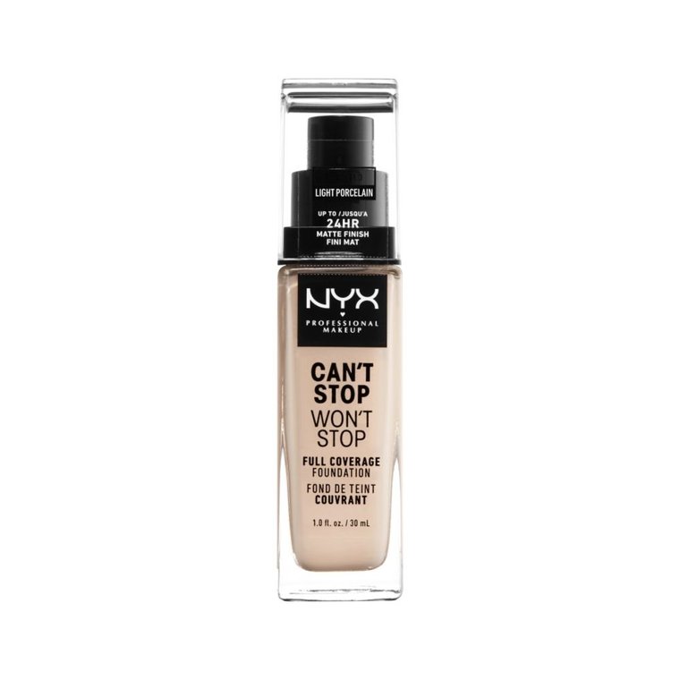 NYX Cant Stop Wont Stop Podkład do twarzy Light Porcelain